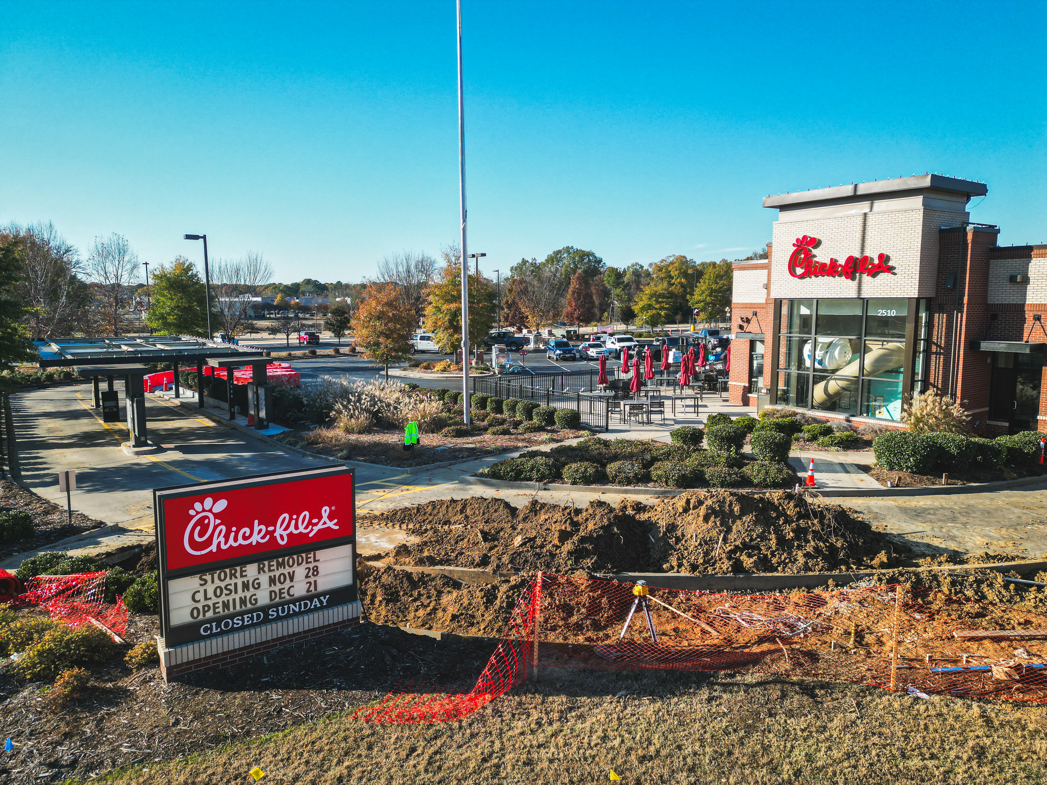 Prince Street Chick-fil-A Closed Until Dec. 21 for Renovations 
